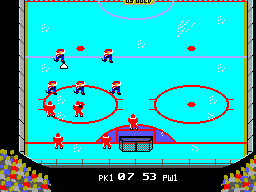 Championship Hockey screenshot 3 for Sega Master System